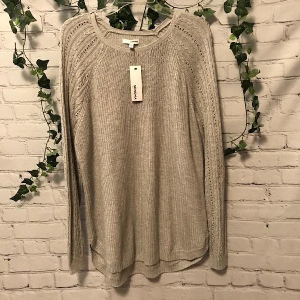 Grey Lightweight Sweater - NWT
